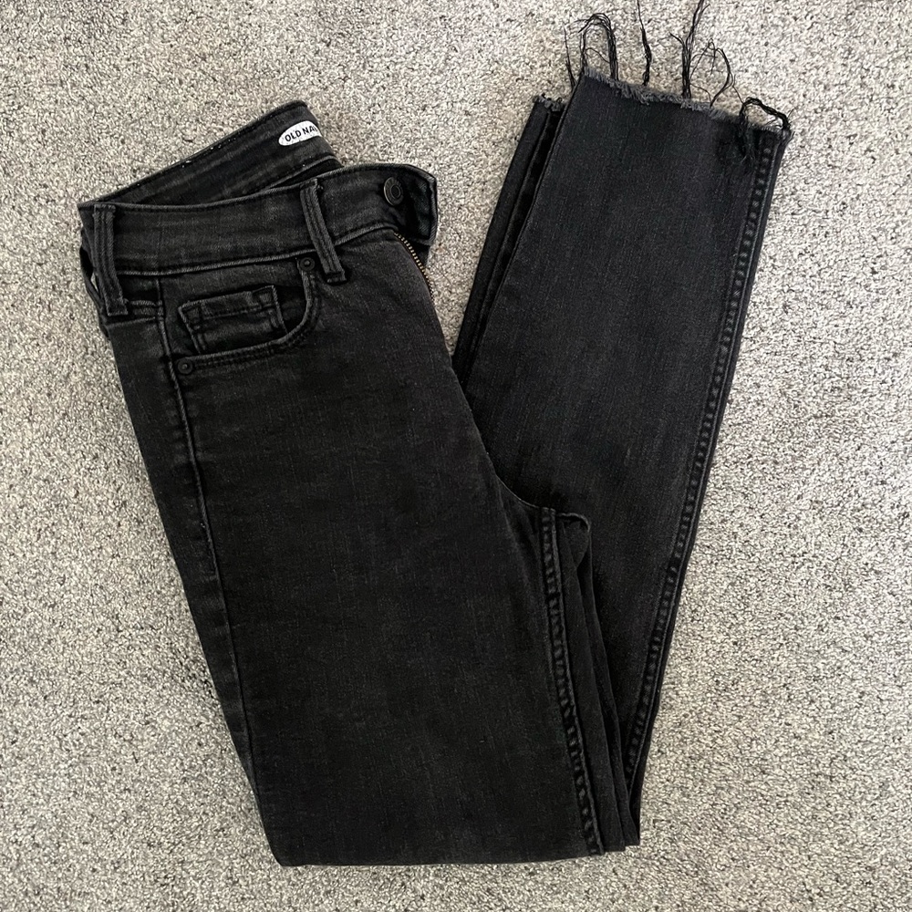 Old navy power straight jeans